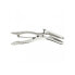 Anal Speculum with 2 Spoons Chrome-Silver