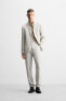 100% LINEN SUIT TROUSERS