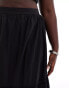 Фото #2 товара Yours tiered maxi skirt in black