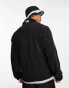 The North Face Polartec 100 1/4 zip heavyweight fleece in black