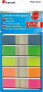 Titanum Zakładki indeksujące fluo 12x45mm 5x20 kartek