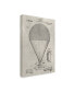 Фото #2 товара Alicia Ludwig Patent-Hot Air Balloon Canvas Art - 15.5" x 21"