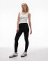 Фото #5 товара Topshop Petite ankle length legging in black