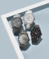 ფოტო #5 პროდუქტის Men's Chronograph Stainless Steel Bracelet Watch 45mm