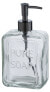 Фото #1 товара Seifenspender PURE, Glas, 550 ml, Wenko