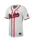 Фото #3 товара Men's White Ohio State Buckeyes Replica Full-Button Baseball Jersey