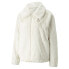 Фото #1 товара Puma Classics Faux Fur FullZip Jacket Womens White Casual Athletic Outerwear 535