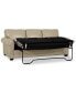 Фото #10 товара Orid 84" Queen Leather Roll Arm Sleeper, Created for Macy's