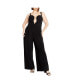 Plus Size Flaunt It Jumpsuit Черный, 12 - фото #1