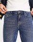 New Look skinny jeans in mid wash blue