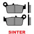 BRENTA MOTO 4087 Sintered Brake Pads