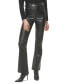 Фото #1 товара Women's Boreum Faux-Leather Flare Pants