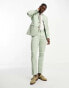 New Look skinny suit trouser in light green