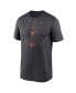 Фото #1 товара Men's Anthracite Texas Longhorns Primetime Legend Icon Performance T-Shirt