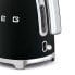 Фото #8 товара SMEG electric kettle KLF03BLEU (Black) - 1.7 L - 2400 W - Black - Plastic - Stainless steel - Water level indicator - Overheat protection