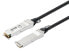 Аксессуар Кабель QSFP+ 40G Passives DAC Twinax-Kабель 3.0м MSA-конф - Кабель - Сеть Intellinet - фото #1