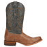 Фото #1 товара Justin Boots Sandy Embroidered Square Toe Cowboy Womens Brown Casual Boots RM30