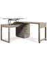 Фото #1 товара Prelude 56" Wood Swivel Lift Top L-shaped Desk