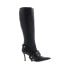 Фото #1 товара Diesel D-Venus WB Y03039-P1993-T8013 Womens Black Leather Knee High Boots