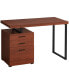 Фото #1 товара Desk with 3 Storage Drawers and Floating Desktop