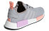 Кроссовки Adidas NMD R1 Knit Grey/Orange Purple