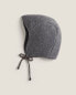 Фото #2 товара Grey fleece bonnet