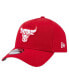 ფოტო #1 პროდუქტის Men's Chicago Bulls A-Frame 9FORTY Adjustable Hat