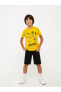 Фото #4 товара Bisiklet Yaka Pikachu Baskılı Kısa Kollu Erkek Çocuk Tişört