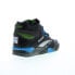 Reebok Shaq Victory Pump Mens Black Leather Lace Up Lifestyle Sneakers Shoes