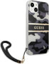 Guess Guess GUHCP13MKCABBK iPhone 13 6,1" czarny/black hardcase Camo Strap Collection