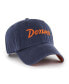 ფოტო #3 პროდუქტის Men's '47 Navy Denver Broncos Crosstown Clean Up Adjustable Hat