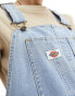 Фото #8 товара Dickies classic denim dungarees in vintage blue