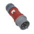 MENNEKES Power Top IP44 32A 5 Pole Plug red / grey - фото #2