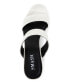 Фото #7 товара Women's Luna Two-Strap Slide Espadrille Wedge Sandals