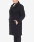 ფოტო #2 პროდუქტის Plus Size Classic Walker Coat