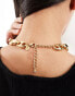 Фото #4 товара Mango flat link chain necklace in gold