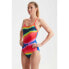 SPEEDO Allover Fixed Crossback Swimsuit