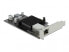 Delock 89574 - Internal - Wired - PCI Express - Ethernet - 1000 Mbit/s - Black - Metallic