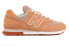Фото #2 товара мужские кроссовки оранжевые низкие New Balance  	ML574BT2