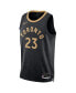 ფოტო #1 პროდუქტის Men's and Women's Fred Vanvleet Black Toronto Raptors 2022/23 City Edition Swingman Jersey