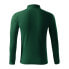 Фото #3 товара Malfini Pique Polo LS M MLI-221D3 dark green polo shirt