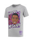 Футболка для мальчиков Toronto Raptors Mitchell & Ness Tracy McGrady Hardwood Classics King of the Court Gray Small - фото #3