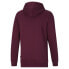 Puma Essential Embroidery Logo Pullover Hoodie Mens Burgundy Casual Outerwear 84