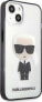 Karl Lagerfeld Etui Karl Lagerfeld KLHCP13SHIKCK Apple iPhone 13 mini transparent Ikonik Karl