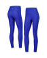 ფოტო #1 პროდუქტის Women's Royal Florida Gators 7/8 Mixed Media Pocket Leggings