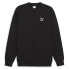 Худи Puma Classics Waffle Crew Neck Black