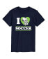 Фото #1 товара Men's Peanuts I Love Soccer T-shirt