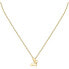 Gold-plated women´s necklace Butterfly Passioni SAUN29