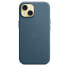 Фото #3 товара Чехол Apple FineWoven Case mit MagSafe для iPhone 15, синий, моноколор.