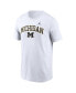 ფოტო #2 პროდუქტის Men's White Michigan Wolverines Blitz 2-Hit T-Shirt